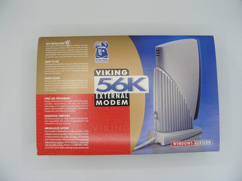 Viking 56k External Modem Windows Version