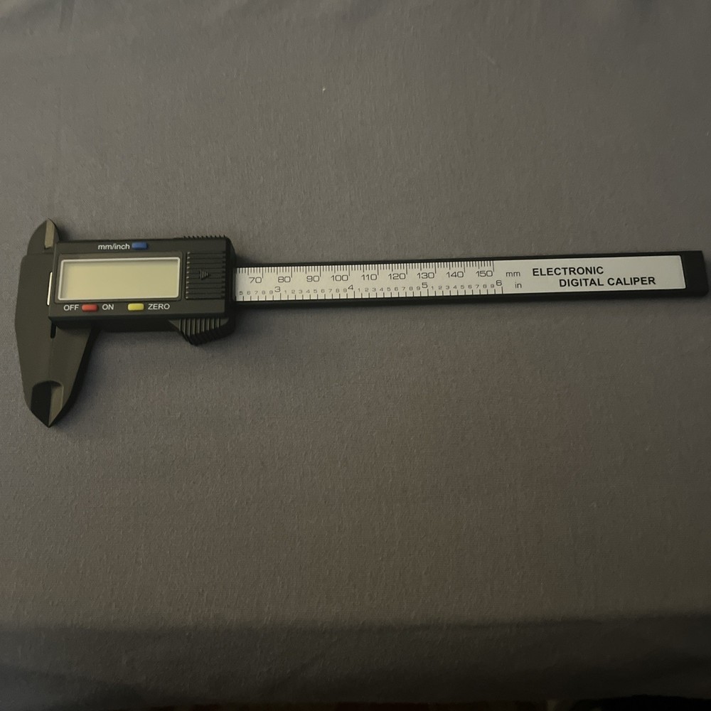Carbon Fiber Composites Digital Caliper