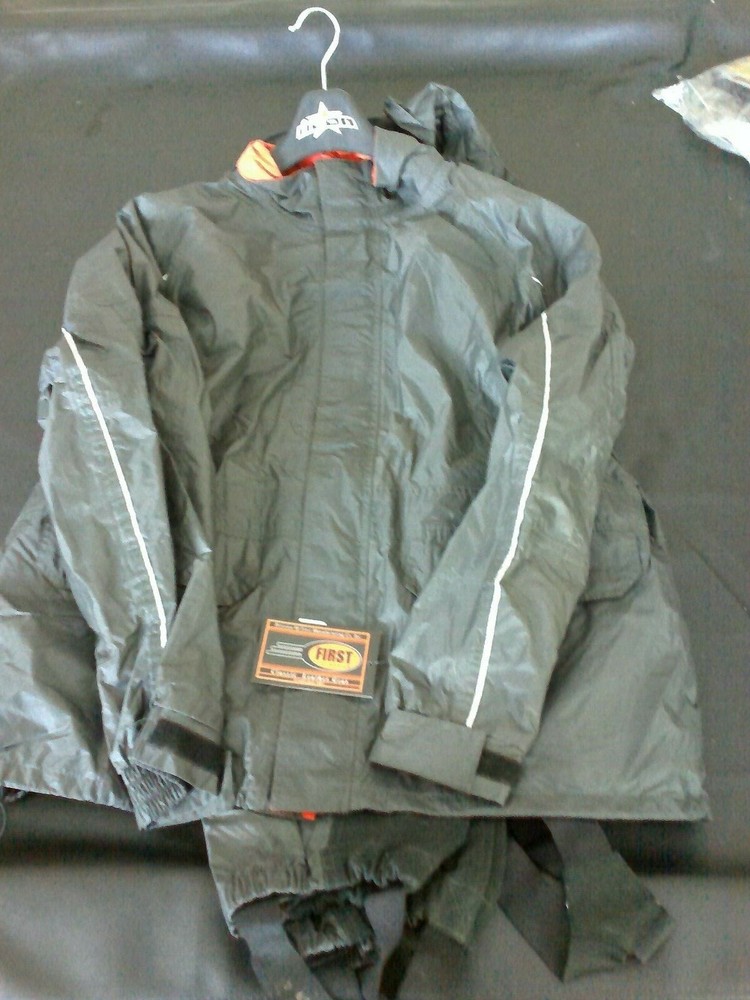 First Classics Moto Rain suit 2 pcs Grey XXL