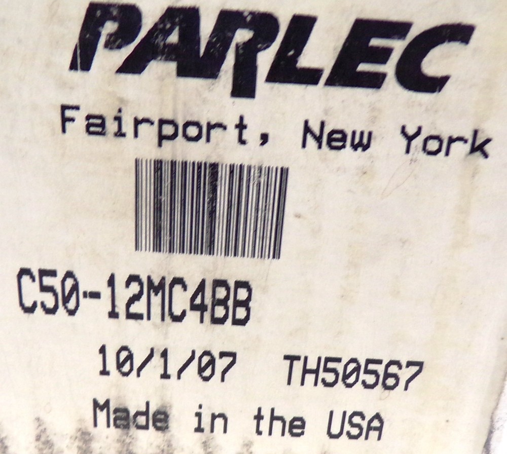 PARLEC SHELL MILL HOLDER, C50-12MC4BB, CAT 50, SIZE 1 1/4''