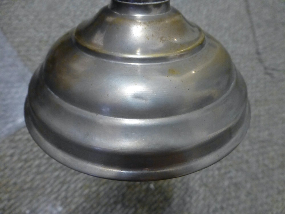 Pair of Antique Silver Plated Spring Loaded Candle Holders