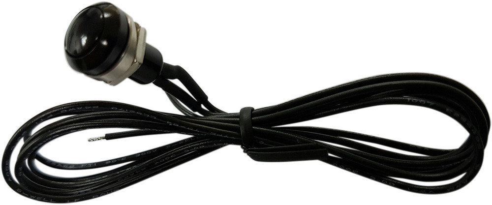 Drag Specialties - 370338 - Mini Push-Button Switch - Black