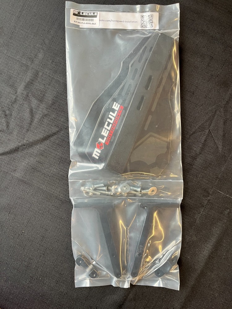 Molecule Hand Guard Flags with Mounts- Black