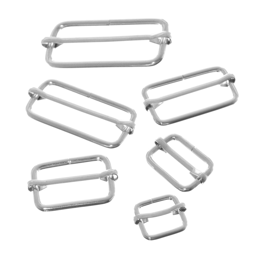 Craft County Metal Tri-Glides - Silver