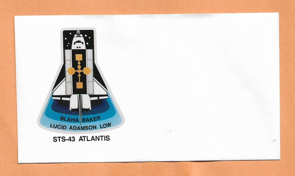SPACE SHUTTLE ATLANTIS STS-43  NO CANCEL  KSC ***