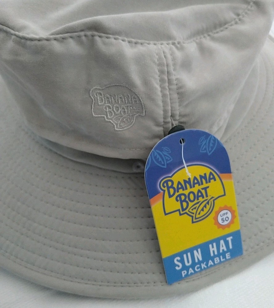 BANANA BOAT OPEN VENT PACKABLE SUN HAT, ONE SIZE