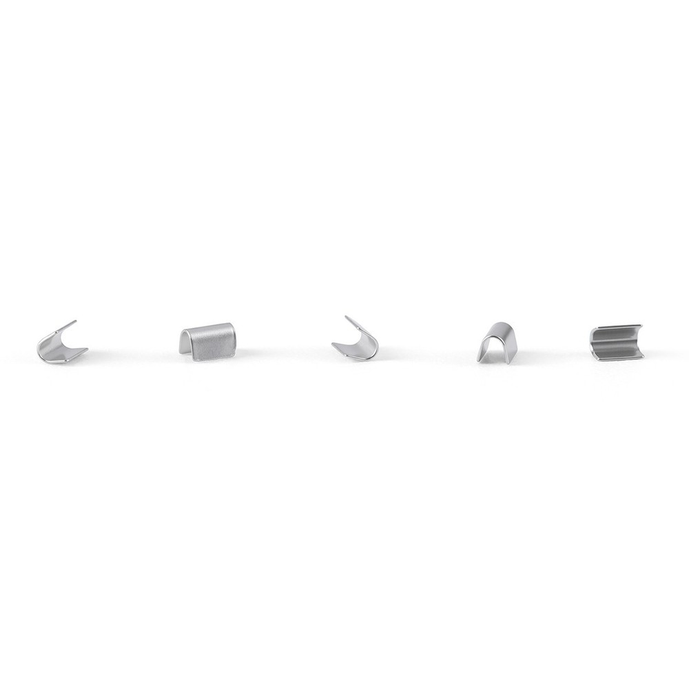 AZDENT Dental Orthodontic Crimpable Mini/Split Stops Universal 50pcs/box