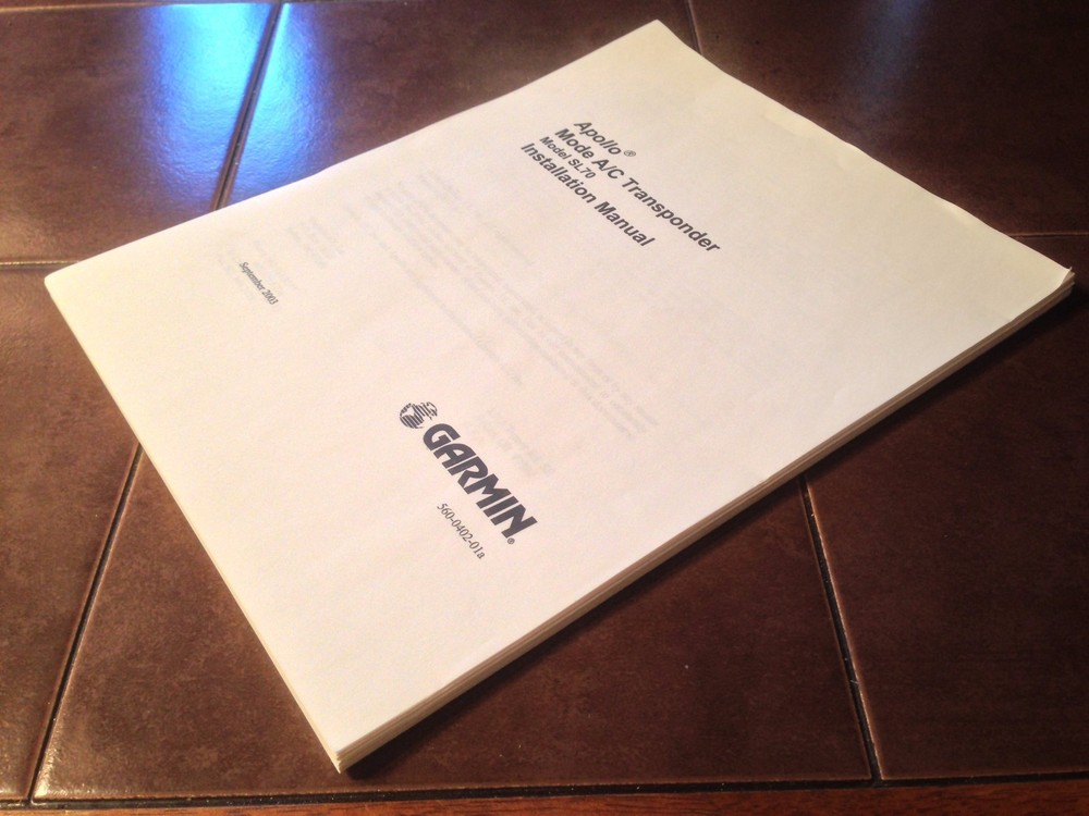 UPS Apollo SL70 install manual