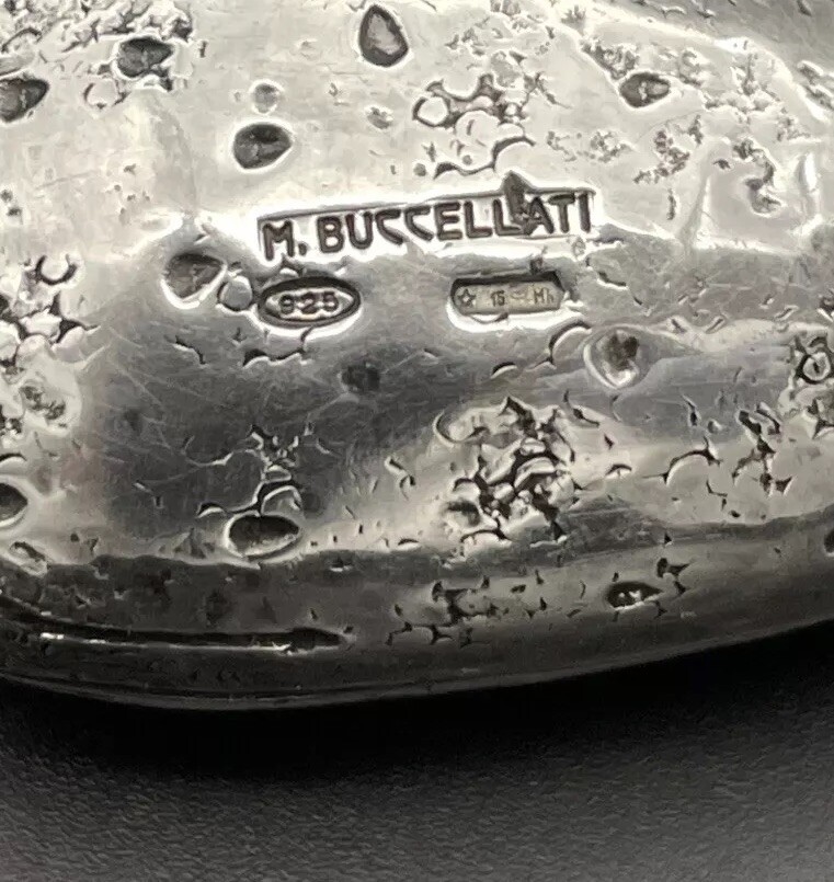 Unusual Buccellati Sterling Silver Almond / Nut Figural Piece