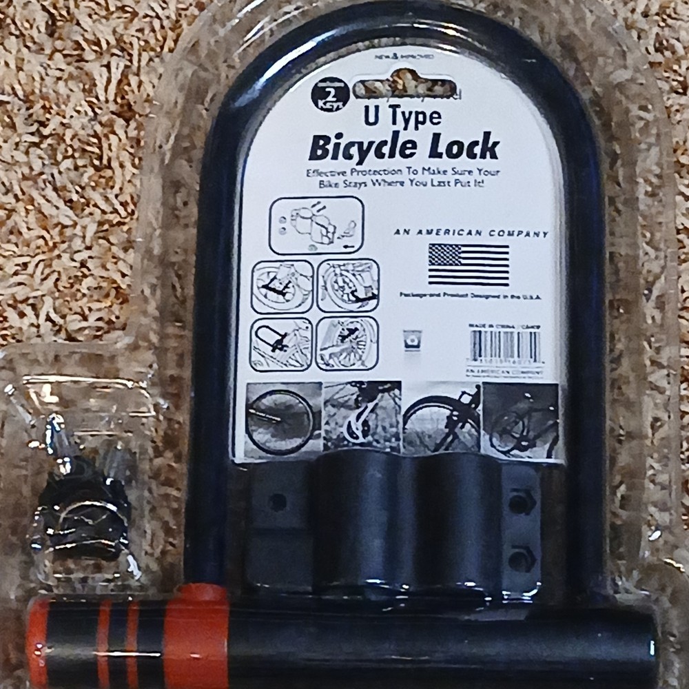 U Type Lock Motorcycle Scooter Bicycle Security