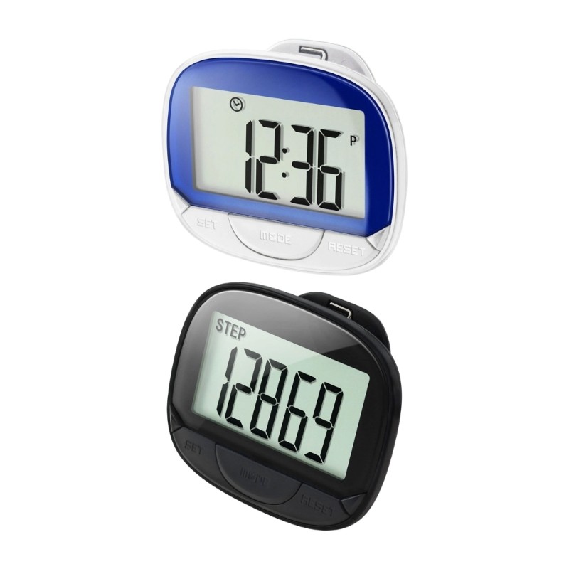 Large Screen Electronic Pedometer Long Lastings Battery Step Counter for All