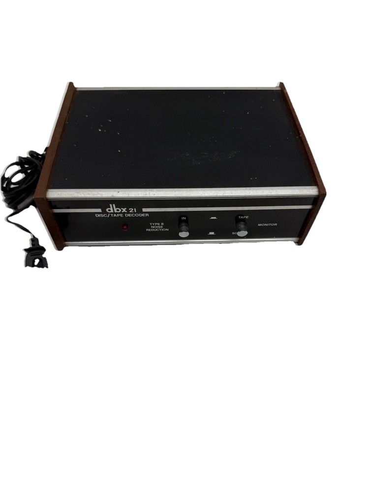 dbx 21 Disc/ Tape Decoder Vintage Noise Reduction
