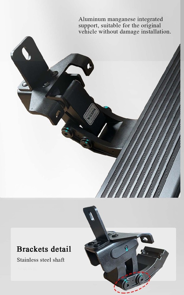 Deployable Electric Running Board Side Step Fits for LR Defender 110 2020-2025