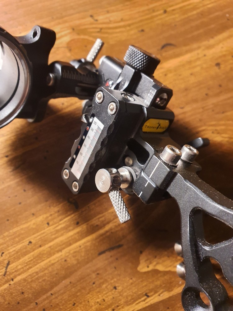 Trophy Ridge React Alpha .019 RH 1-Pin Bow Sight, Black (AATS2011R19)