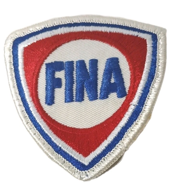 FINA Oil Sew on Patch