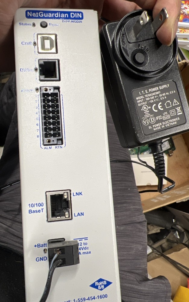 NetGuardian DIN / Temperature Sensor D-PK-NGDIN