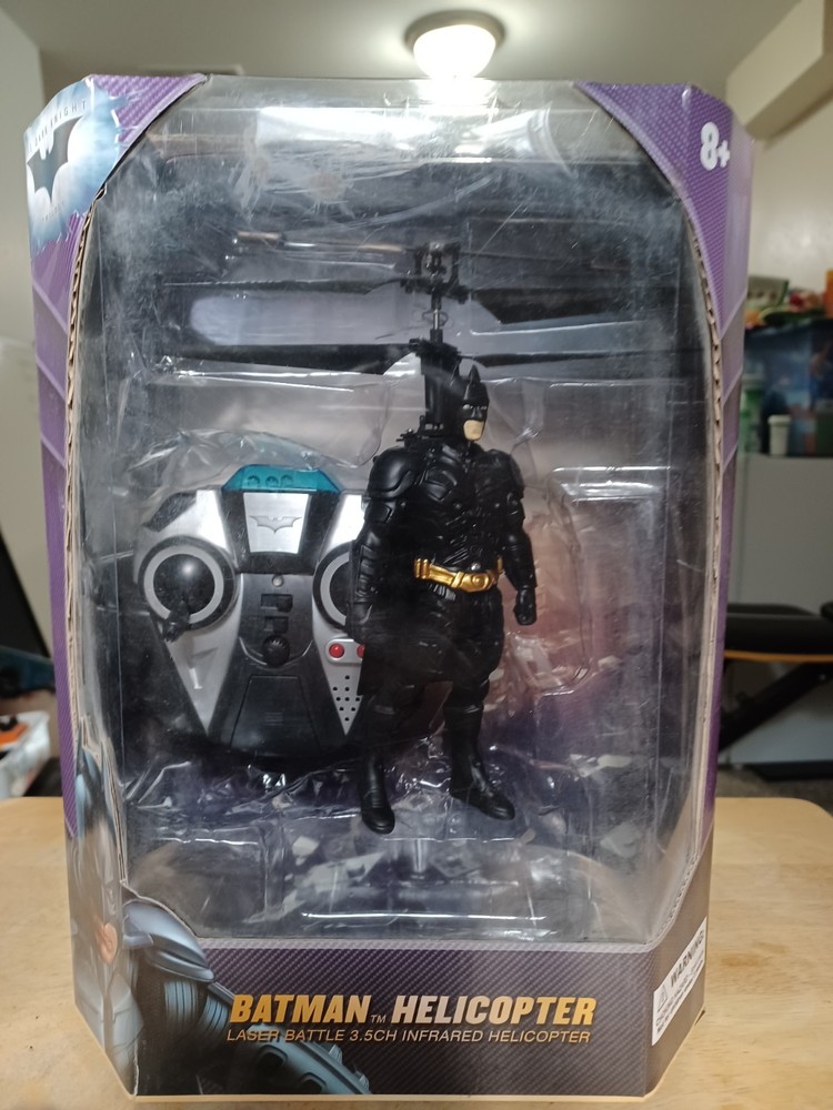 Batman Toy Helicopter Remote Control Fun