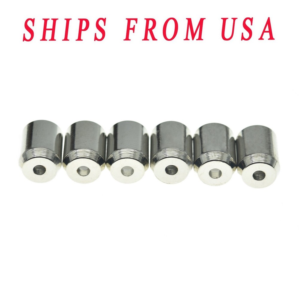Flush Mount String Ferrules No Lip String-Thru Body String Ferrules fits Fender