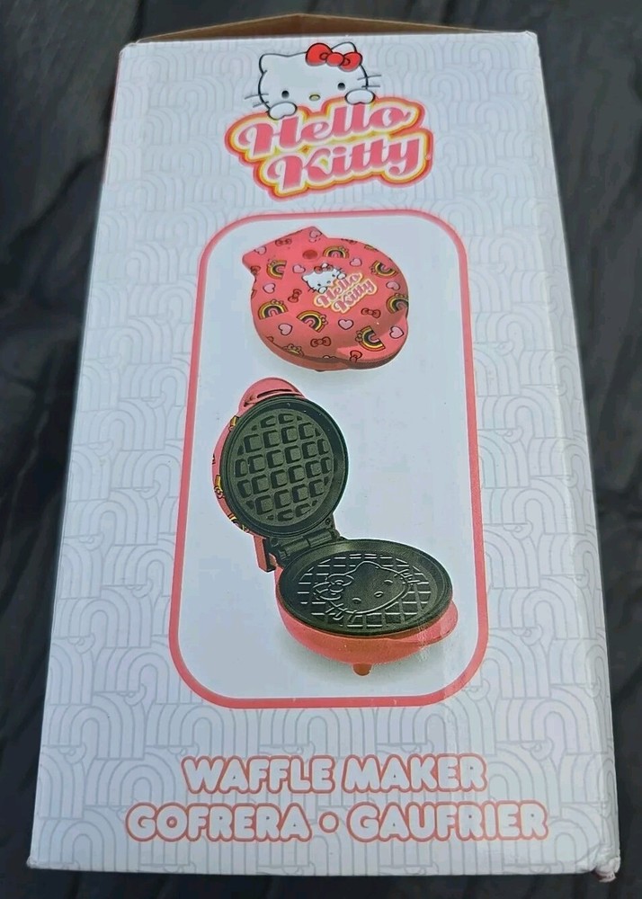 Uncanny Brands HELLO KITTY Mini Waffle Maker - NEW