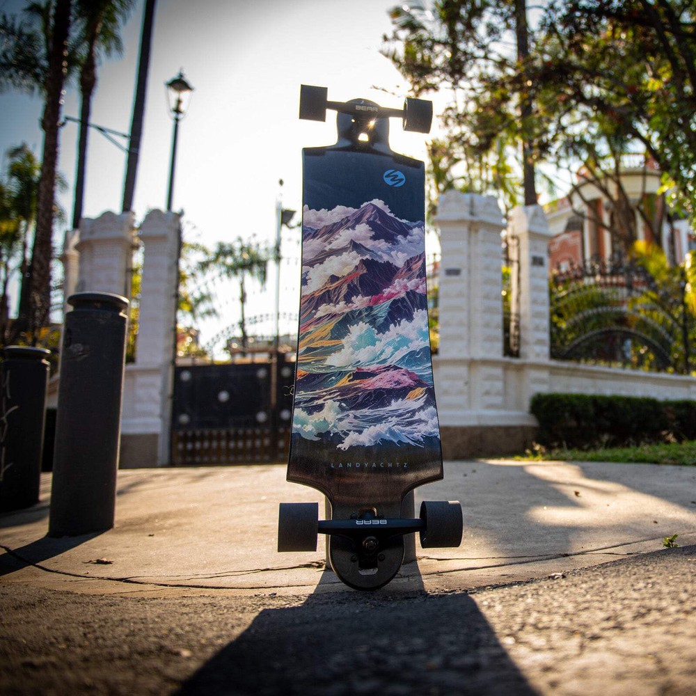 Landyachtz Switchblade 40 Atmosphere Drop Down/Drop Through Longboard Complete