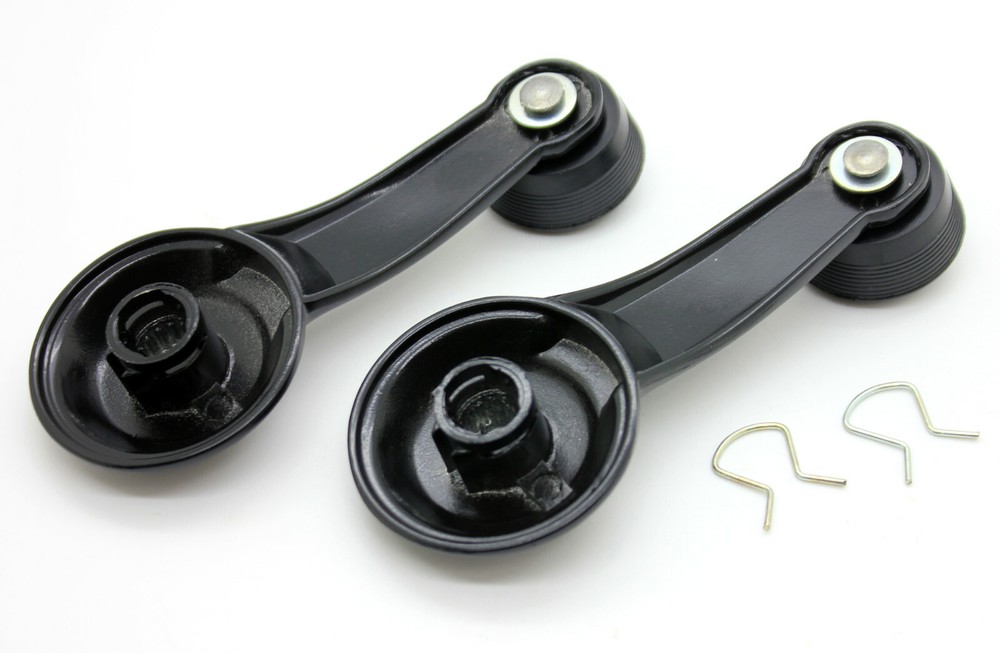 NEW Black Window Crank Handle PAIR / FOR LISTED CLASSIC CHEVROLET MODELS