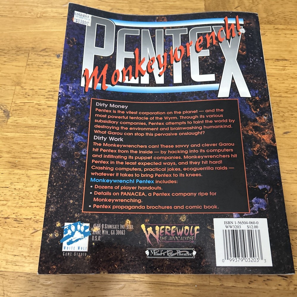 Monkeywrench - Pentex EX
