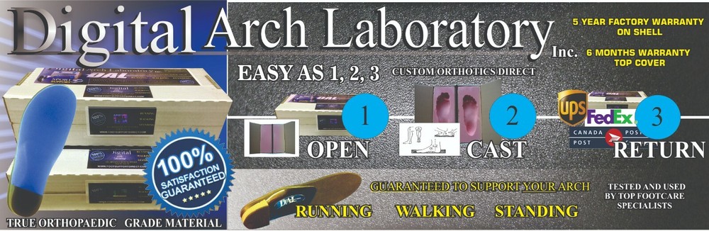 Foot Craft Custom Orthotics Foot Support Arch E-bay