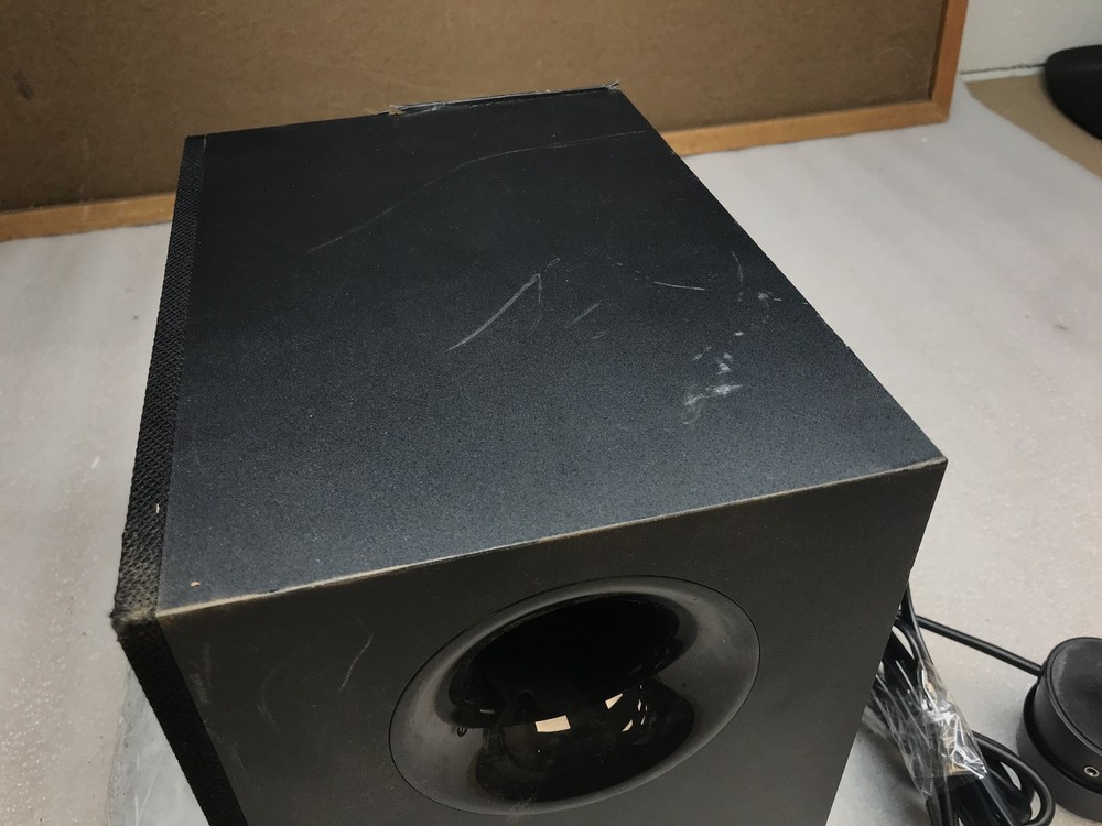 Logitech Z533 2.1 Computer Subwoofer and Control Pod - Missing Satellite Spkrs