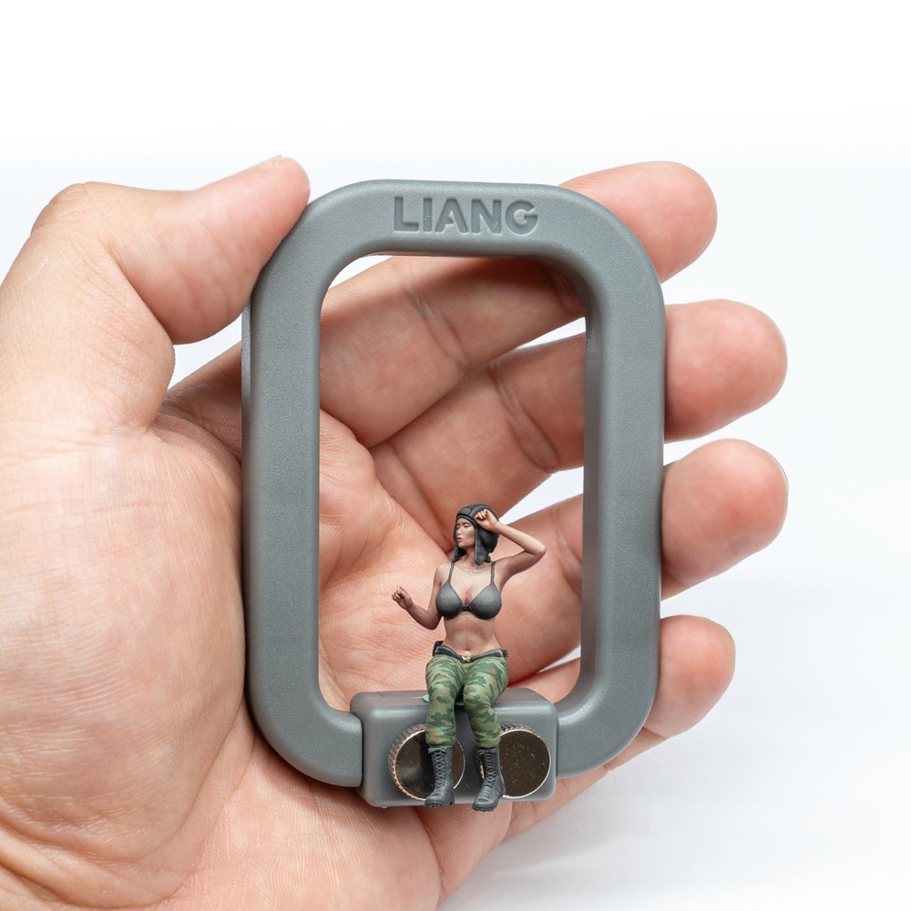 LIANG 0224A Rotate 360° Coating Handle Model Work Holder-Standard 2.0 Version