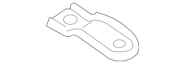 Genuine Nissan Radiator Assembly Bracket 21542-EA000
