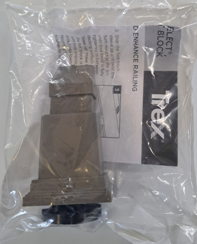 TREX TRANSCEND GRAVEL PATH ADJUSTABLE FOOT BLOCK GPFTBLKPC