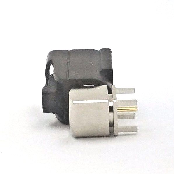 4pcs Fakra Right Angle Jack PCB Mount, Key Code: A (Black)