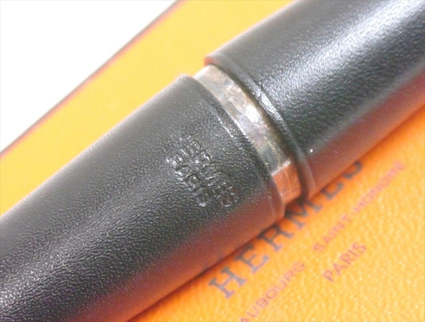 Authentic HERMES Wine opener Leather #4745