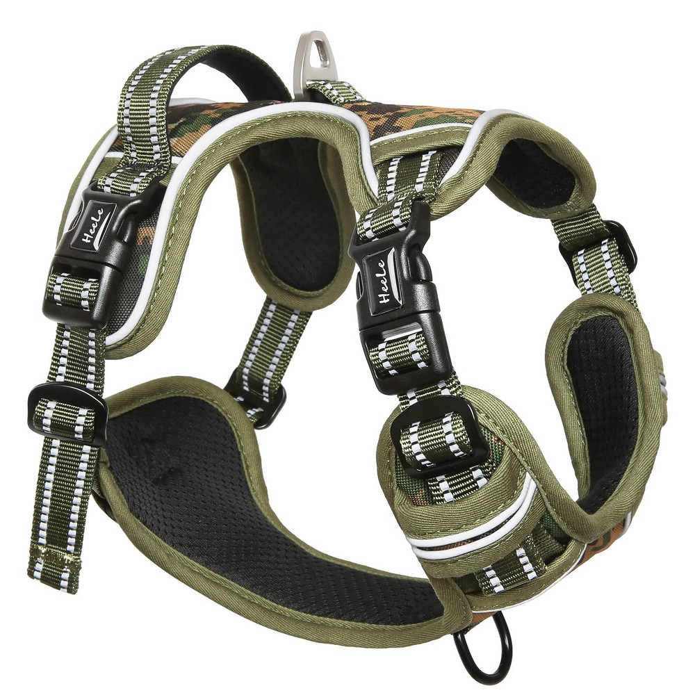 Dog Harness, No Pull Adjustable Padded Reflective Harness for Small Medium La...