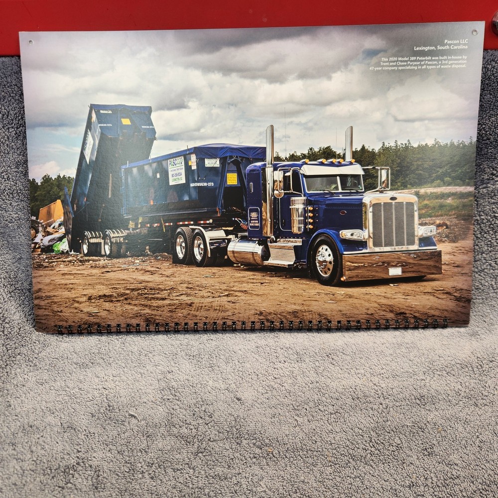 Fleetpride 2020 Calendar. Tractor Trailers. Excellent Condition.
