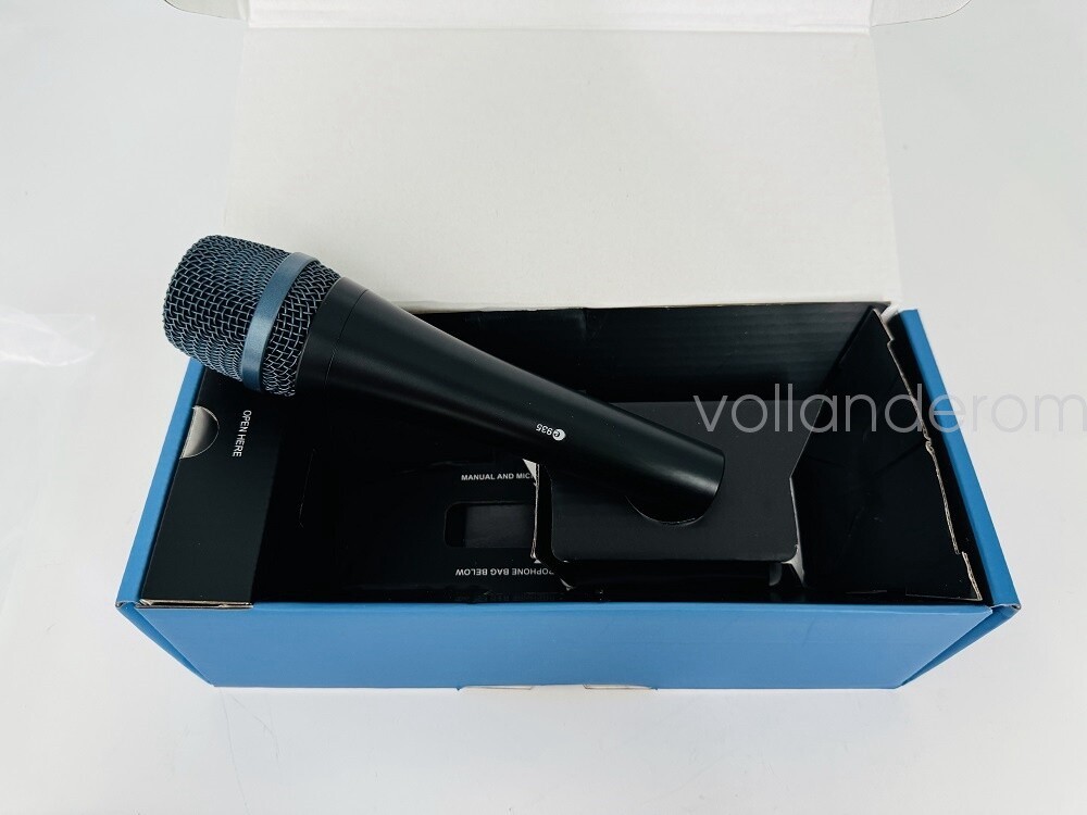 E935 for Sennheiser Dynamic Vocal Performance Handheld Microphone Cardioid Black