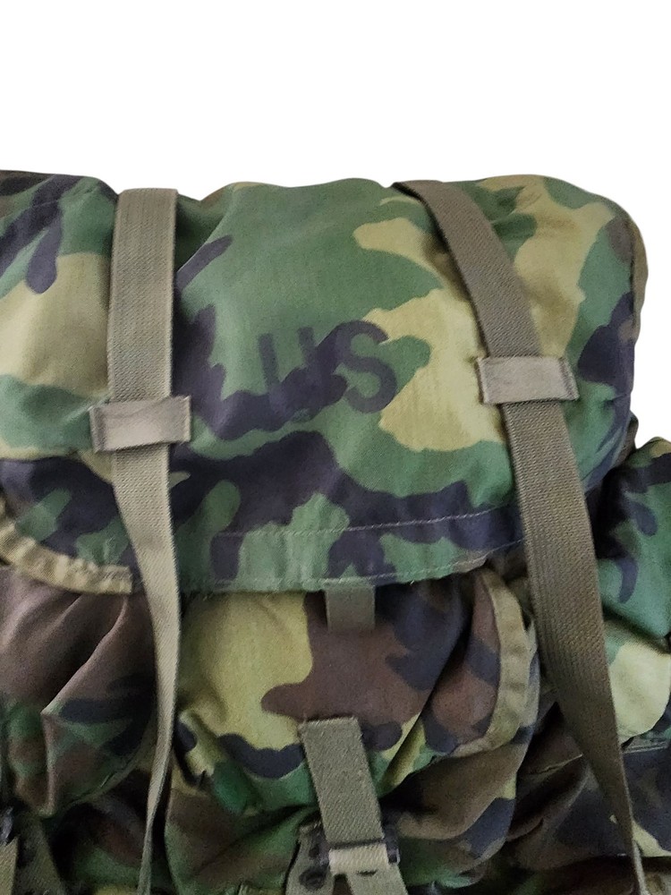 US Military field pack combat with frame