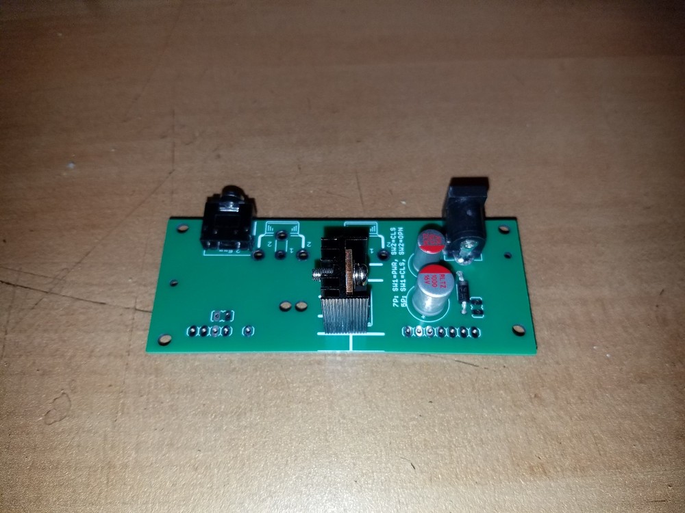 Famicom AV mod and power board