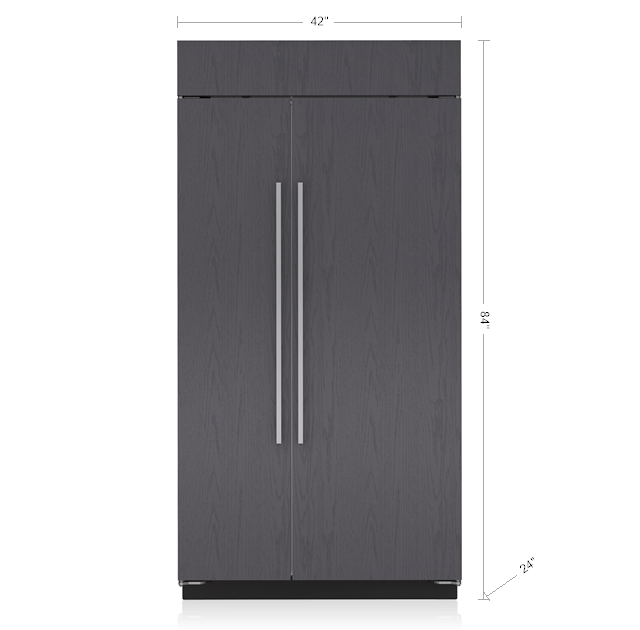 ** FULLY RECONDITIONED 42" SUB-ZERO 642 PANEL-READY REFRIGERATOR ***