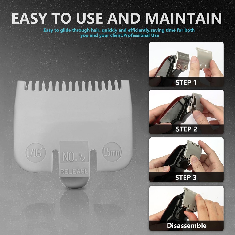 1/16" Replacement for Wahl Professional Attachment Clipper Guide 1pack