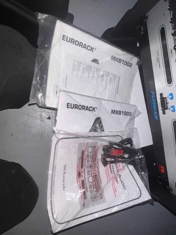 used dj turntables and mixer