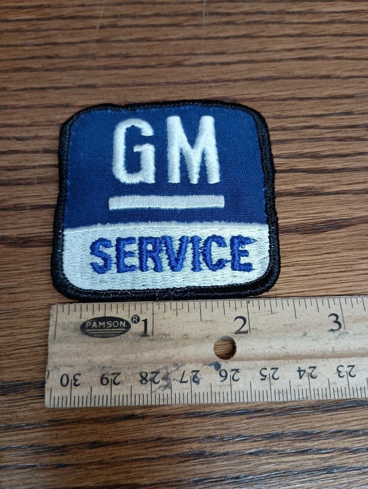 GM Service General Motors Vintage Patch