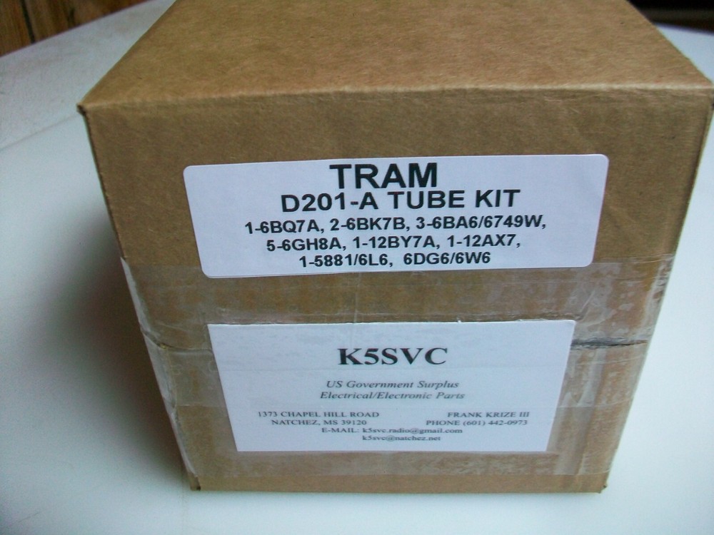 TRAM D201-A TUBE KIT