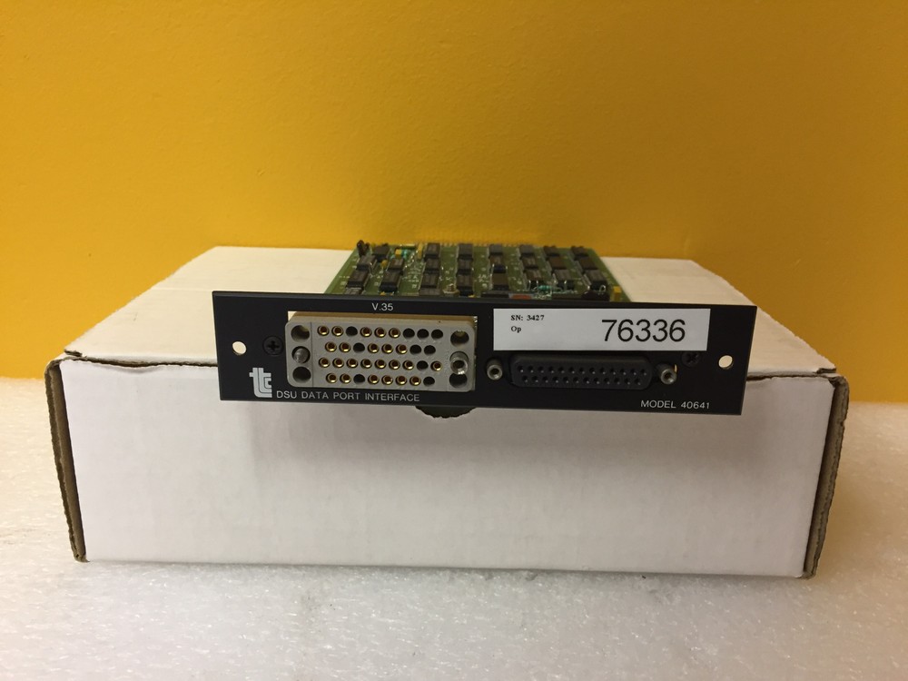 TTC / Acterna 40641 DSU Data Port Interface Module, For 4000, 6000 Series