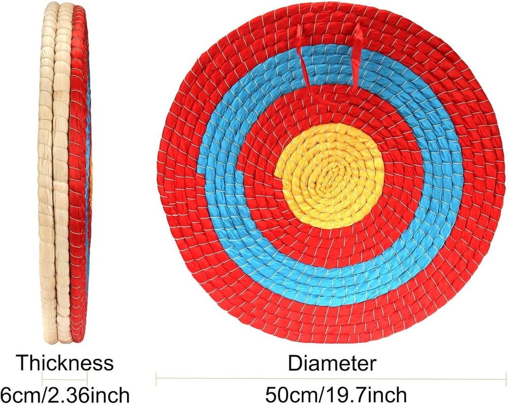 Three-Layer Straw Target for Practice