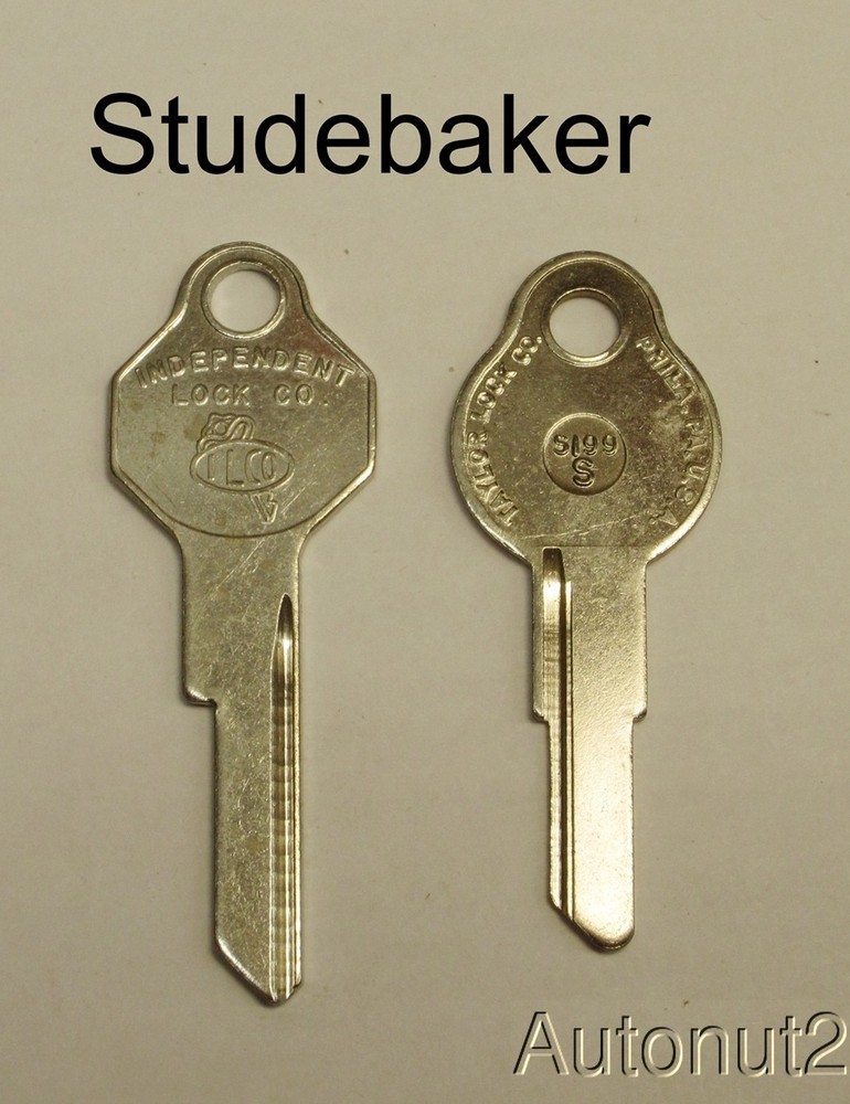 Studebaker Keys Blanks 1964 1965 1966 uncut
