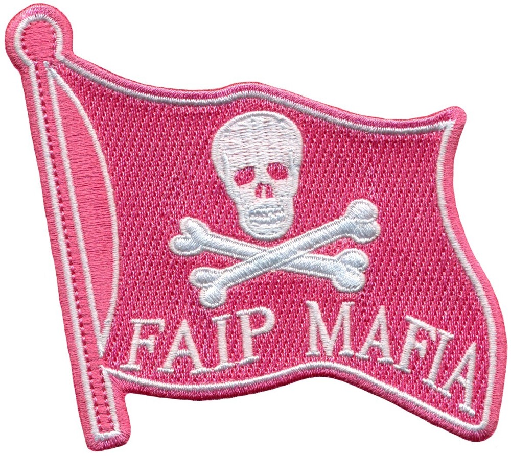 USAF FIRST ASSIGNMENT INSTRUCTOR PILOT (FAIP) MAFIA PATCH - PINK