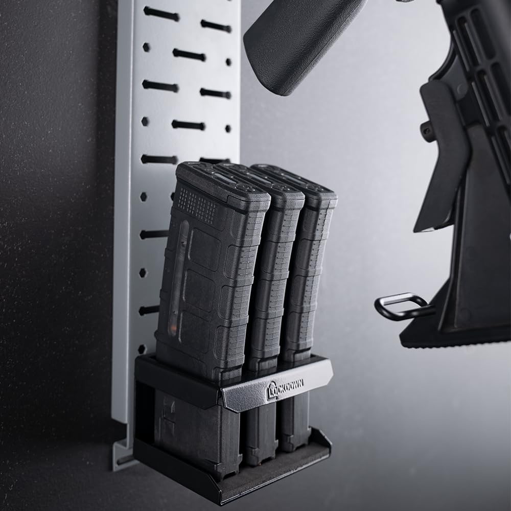 Lockdown Securewall Tactical Rifle Kit w/ Narrow Panel, Mag Rack