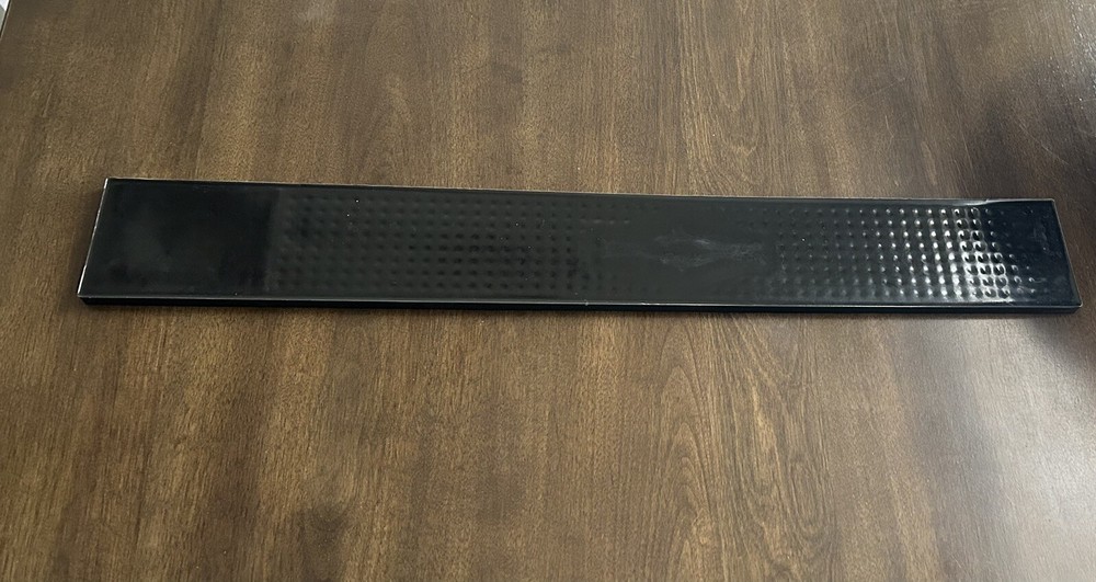 Happy Dad Spill Stop Bar Mat Black Rubber