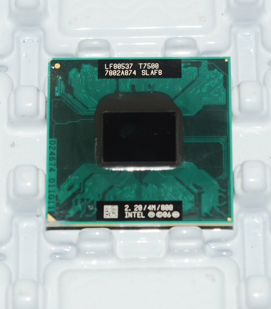 Intel Core 2 Duo T7500 CPU 2.2GHz/4M/800MHz Laptop Mobile Processor Socket P